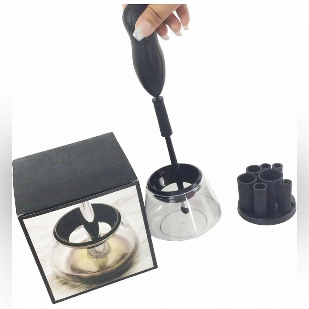 New Electric Portable Makeup Brush Cleaner and Dryer Kit